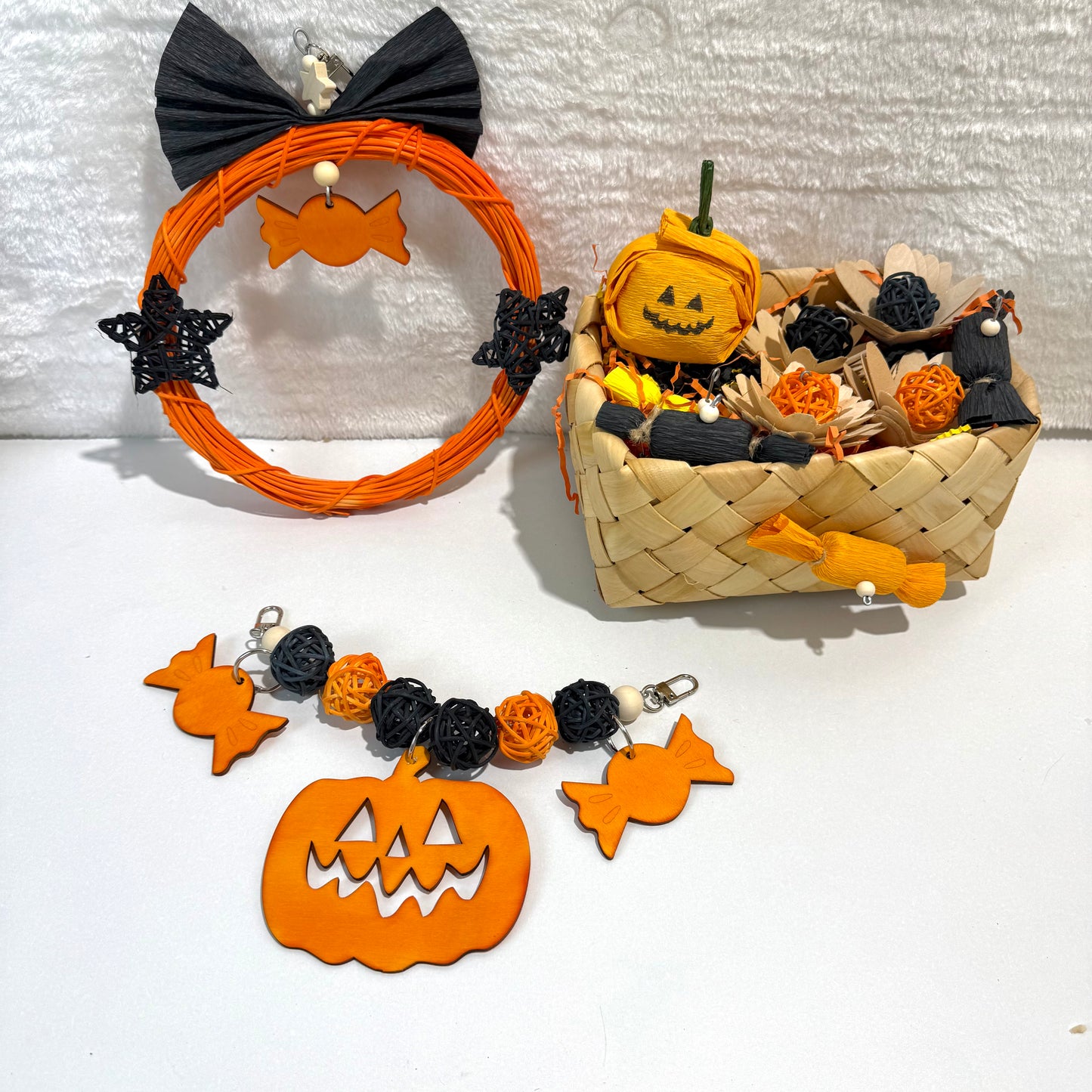 🎃🎃HALLOWEEN-ONLY Cage Decor Set.